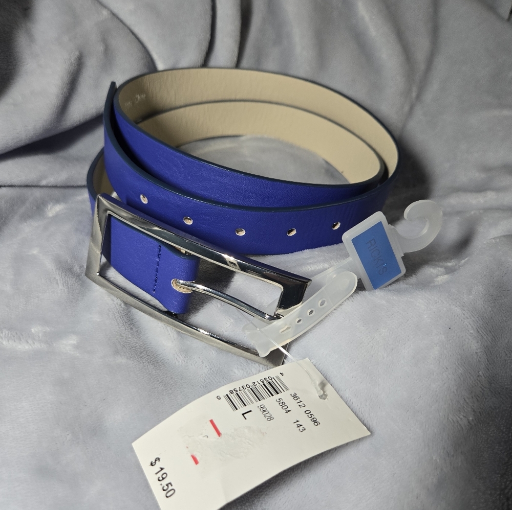 🟢 Rickis belt blue size Large